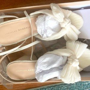 Loeffler Randall Camellia Bow Heel Sandal